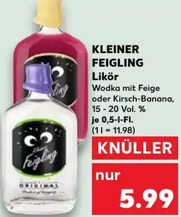 Kaufland KLEINER FEIGLING Likör Angebot