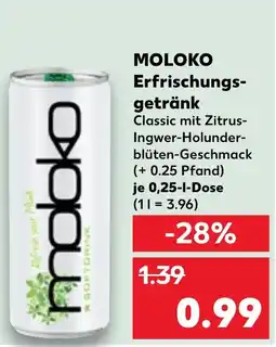 Kaufland MOLOKO Erfrischungs- getränk Angebot