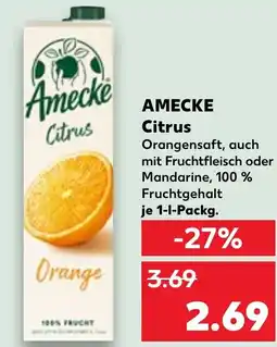 Kaufland AMECKE Citrus Angebot