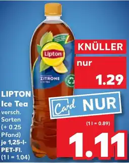 Kaufland LIPTON Ice Tea Angebot