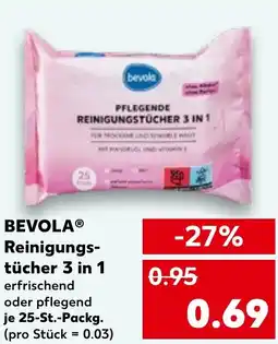 Kaufland BEVOLA Reinigungs- tücher 3 in 1 Angebot