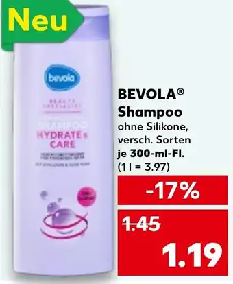 Kaufland BEVOLA Shampoo Angebot