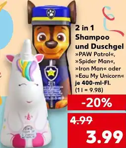 Kaufland 2 in 1 Shampoo und Duschgel Angebot