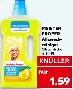 Kaufland MEISTER PROPER Allzweck- reiniger Citrusfrische Angebot