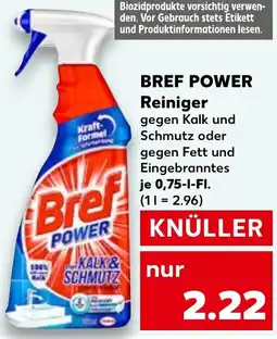 Kaufland BREF POWER Reiniger Angebot