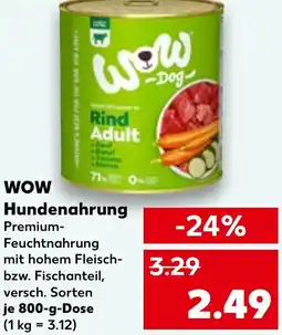 Kaufland WOW Hundenahrung Angebot