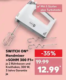 Kaufland SWITCH ON Handmixer SOHM 300 F1 Angebot