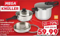 Kaufland ELO Schnellkochtopf Praktika Angebot