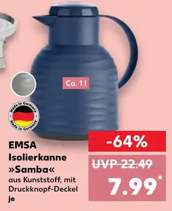 Kaufland EMSA Isolierkanne Samba Angebot