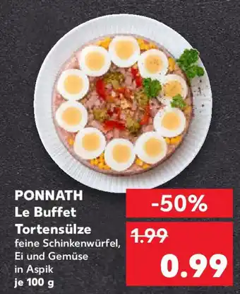 Kaufland PONNATH Le Buffet Tortensülze Angebot