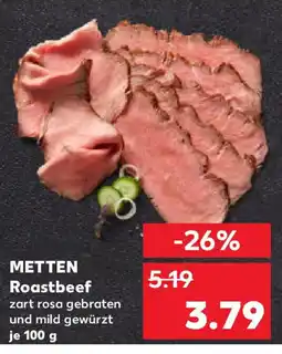 Kaufland METTEN Roastbeef Angebot