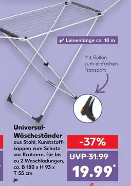 Kaufland Universal- Wäscheständer Angebot