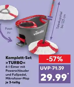 Kaufland Komplett-Set TURBO vileda Angebot