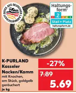 Kaufland K-PURLAND Kasseler Nacken/Kamm Angebot