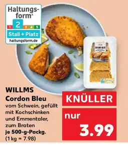 Kaufland WILLMS Cordon Bleu Angebot