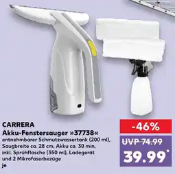 Kaufland CARRERA Akku-Fenstersauger 37738 Angebot