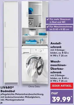 Kaufland LIV&BO Badmöbel Angebot