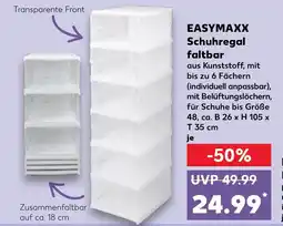 Kaufland EASYMAXX Schuhregal faltbar Angebot