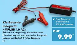 Kaufland Kfz-Batterie- ladegerät MPLGD 1.0 A2 Angebot