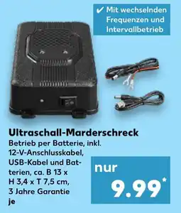 Kaufland Ultraschall-Marderschreck Angebot