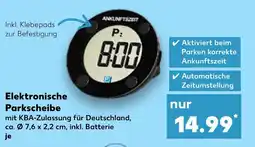 Kaufland Elektronische Parkscheibe Angebot