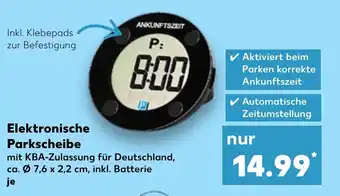 Kaufland Elektronische Parkscheibe Angebot