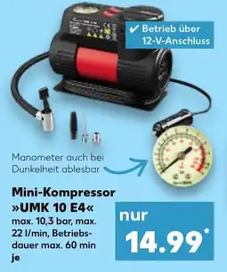 Kaufland Mini-Kompressor UMK 10 UMK 10 E4 Angebot