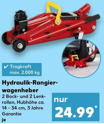 Kaufland Hydraulik-Rangier- wagenheber Angebot