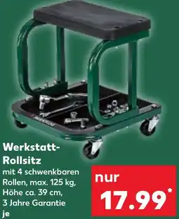 Kaufland Werkstatt- Rollsitz Angebot