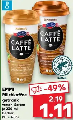 Kaufland EMMI Milchkaffee- getränk Angebot