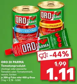 Kaufland ORO DI PARMA Tomatenprodukt Angebot