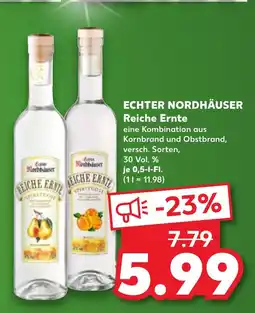 Kaufland ECHTER NORDHÄUSER Reiche Ernte Angebot