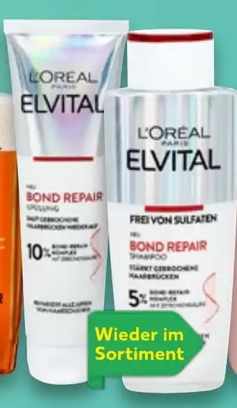 Kaufland L'ORÉAL PARIS Elvital Bond Repair Shampoo oder Spülung Angebot