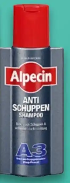 Kaufland ALPECIN Anti-Schuppen- Shampoo A3 Angebot