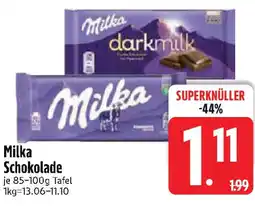 Edeka Milka Schokolade Angebot