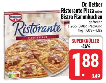 Edeka Dr. Oetker Ristorante Pizza oder Bistro Flammkuchen Angebot