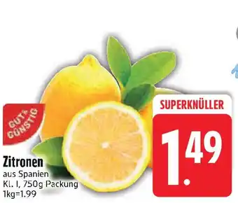 Edeka GUT & GUNSTIG Zitronen Angebot