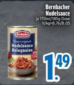 Edeka Bernbacher Nudelsauce Angebot