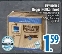 Edeka Bayrisches Roggenvollkornbrot Angebot