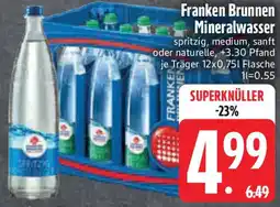 Edeka Franken Brunnen Mineralwasser Angebot