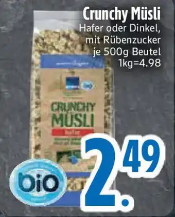 Edeka Crunchy Müsli Angebot