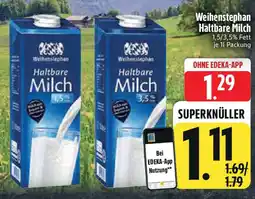 Edeka Weihenstephan Haltbare Milch Angebot