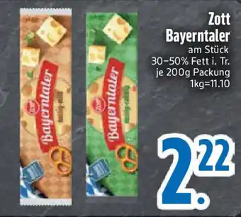 Edeka Zott Bayerntaler Angebot