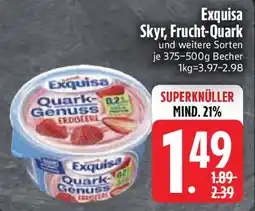 Edeka Exquisa Skyr, Frucht-Quark Angebot