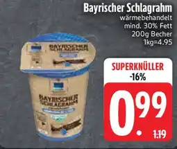 Edeka Bayrischer Schlagrahm Angebot