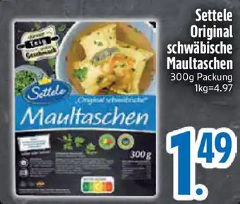 Edeka Settele Original schwäbische Maultaschen Angebot