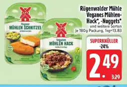 Edeka Rügenwalder Mühle Veganes Mühlen- Hack, -Nuggets Angebot