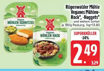 Edeka Rügenwalder Mühle Veganes Mühlen- Hack, -Nuggets Angebot