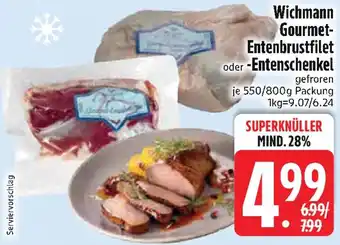 Edeka Wichmann Gourmet- Entenbrustfilet oder -Entenschenkel Angebot