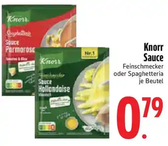 Edeka Knorr Sauce Feinschmecker oder Spaghetteria Angebot